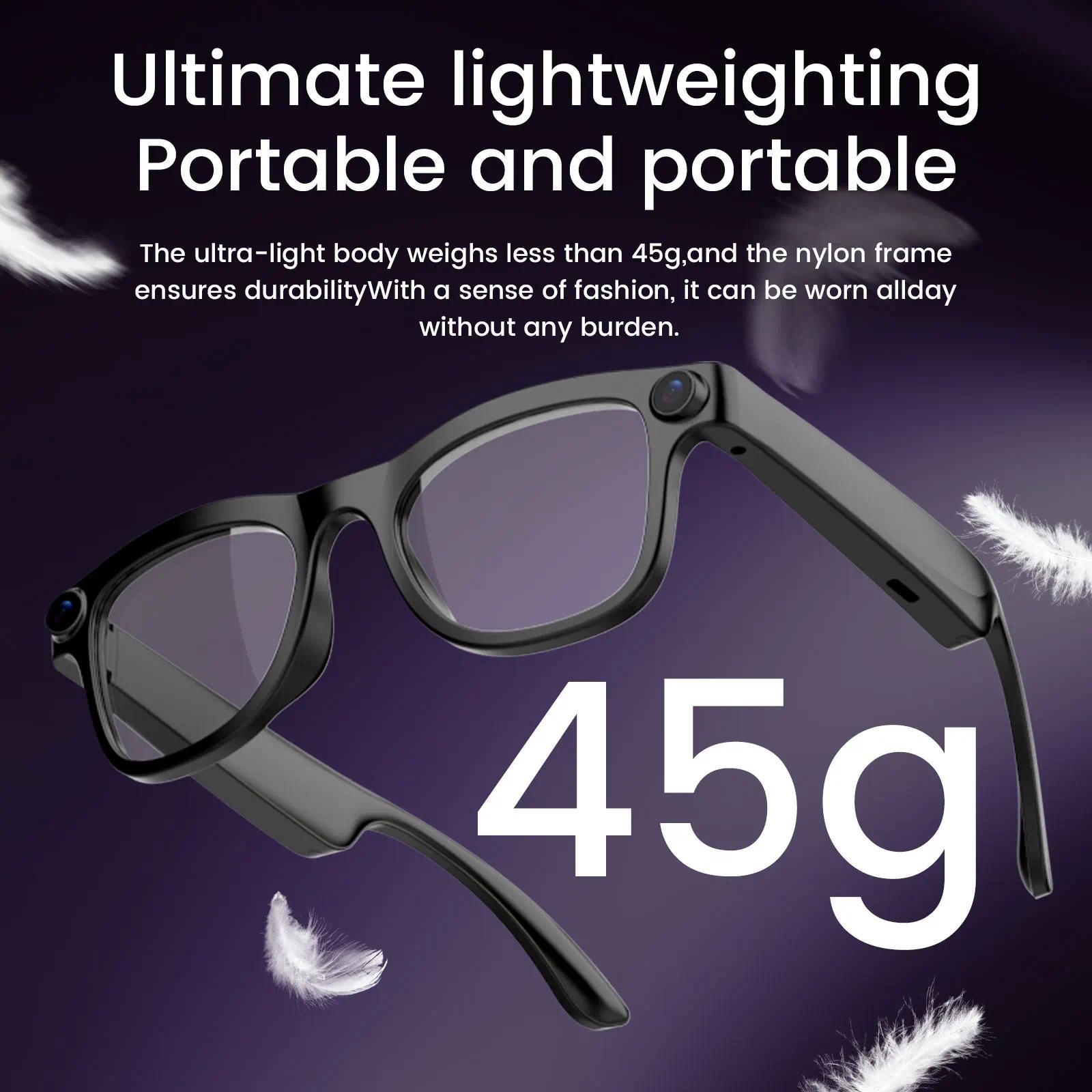 AI smart glasses with 200W pixels, equipped with a camera and video glasses - gallery
