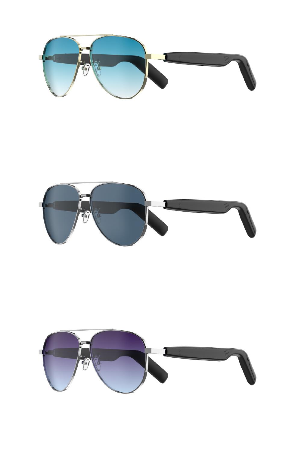 SG13 Smart Eyewear With Immersive Open Ear Audio, Stylish Gradient Frame, Bluetooth 5.4 Wide Compatible With iOS And Android - gallery