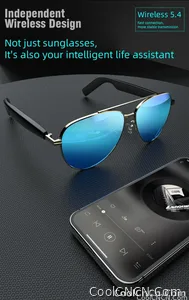 SG13 Smart Eyewear With Immersive Open Ear Audio, Stylish Gradient Frame, Bluetooth 5.4 Wide Compatible With iOS And Android - view 10