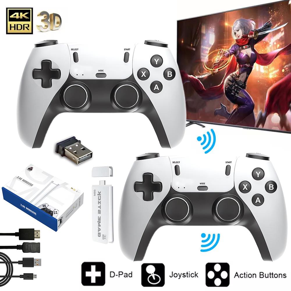 M15 4K TV Game Stick Video Game Console Built-in 30000 Games Retro Handheld Game Player M8 Pro For GBA/MAME/SFC/Arcade Game