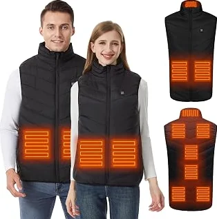 Advanced CAHNGEOWN Women & Men Heated Vest with 9 Heating Zones, 3 Heat Settings — Upgrade Your Lifestyle