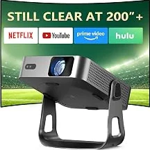 Ultra Now with Netflix/1080P-VOPLLS Smart Mini Projector with WiFi and Bluetooth — for Men Women