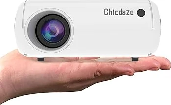 Ultra Mini Projector Portable Projector Support Full HD 720P Movie Projector | with Bult-in Speaker 150ANSI 26"-120" Projection Screen Auto Keystone Correction Compatible with Laptop/TV/HDMI/USB, W70 — Compact & Portable