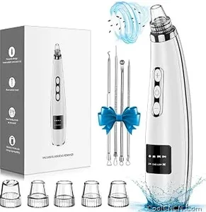 2026 New Blackhead Remover Pore Vacuum, USB Rechargeable Face Pore Cleaner Tool | CoolCnCn.Com - view 1