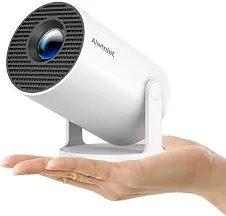 Smart Choice Mini Projector with Wifi and Bluetooth, Portable 4K Support, Android 14/ Auto Keystone, HY300Pro Small Smart Proyector for Bedroom Movie Outdoor, Compatible With HDMI/USB/TV Stick/Smartphone/Laptop — Upgrade Your Lifestyle