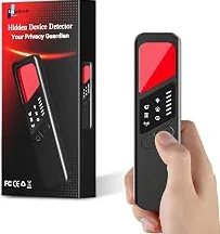 Exclusive Edition 7-in-1 Hidden Camera Detectors,Bug Detector, Hero Privacy Pen, rf Detector,GPS Tracker Detector,Anti spy Detector,Listening Device Detector in Travel,Car,Office,Hotel to Protect Privacy（ Black） — Perfect Gift Idea