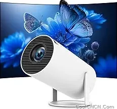 Pro Grade Mini Projector, Portable Smart Projector 4K WiFi 6 BT 5.4 [Built-in App] — Gift Set Edition - view 1