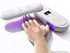 Best Seller MelodySusie Compact Cordless UV LED Nail Lamp P-PLUS20F for UV Protection — Free Worldwide Shipping - view 1
