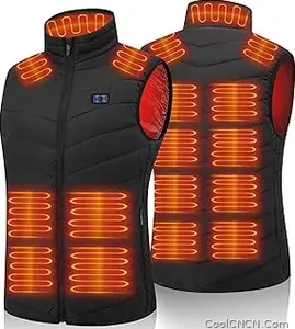 Top Rated EJOY Heated Vest for Men & Women with 15 Heating Pads for Motorcycle Fishing Walking and Outdoor Work (Battery not included) — Travel Friendly - view 1