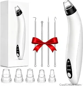 2026 New Blackhead Remover Tools,Electric Vacuum Facial Pore Cleaner Tool(White) | CoolCnCn.Com - view 1