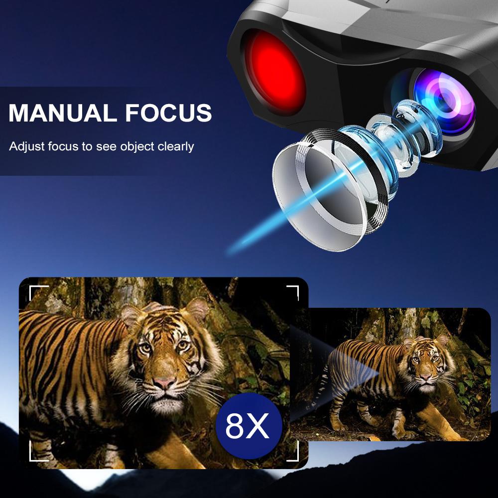开箱评测：Night Vision Goggles Digital Night Vision Binoculars 4K HD Video & 40MP Image USB-C Charge Telescope for Hunting Camping Travel的真实体验