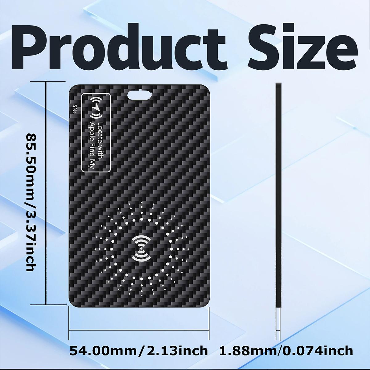 2025 Card Anti Loss Device, Wireless Charging, Ultra Long Battery Life Locator, Ultra-thin Wallet Locator