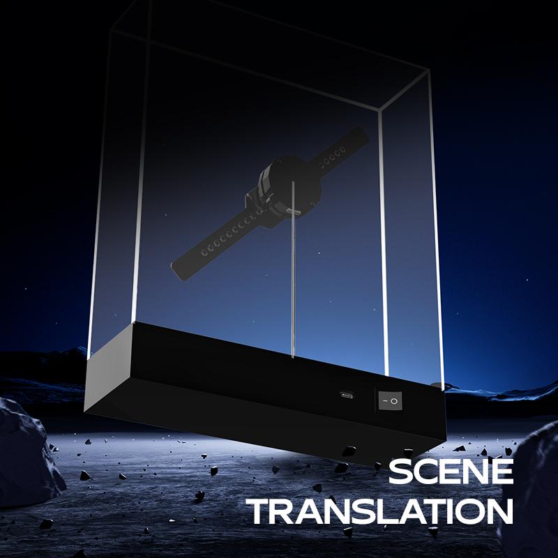 Neu 3D hologram fan projector desk display custom logo products  transparent led display vs Competitors: Which One Should You Choose?