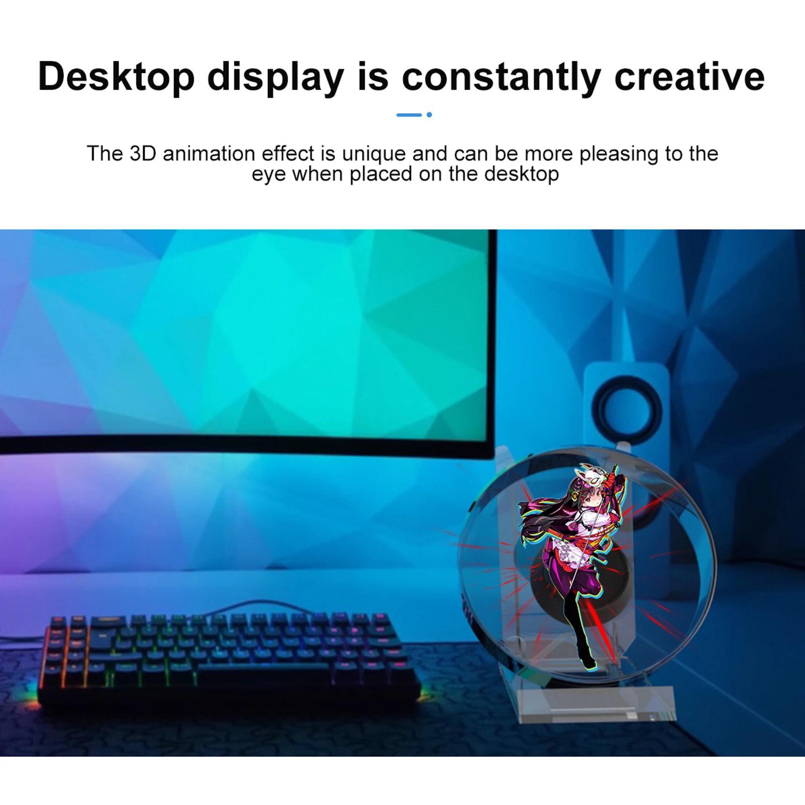 Expert Review: Is Mini 3D Holographic Projector Fan Desktop LED Advertising Machine Hologram Picture Vídeo Display Remote Control with Stand Worth the Investment?