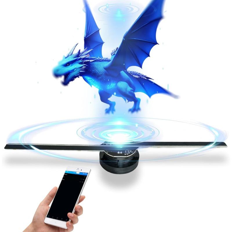 The Future of Technology: Exploring 3D Hologram Fan 42CM WiFi 3D Holographic Projector Advertising Display Light HD Holographic Projector for Stores Bars Party Xmas's Innovations