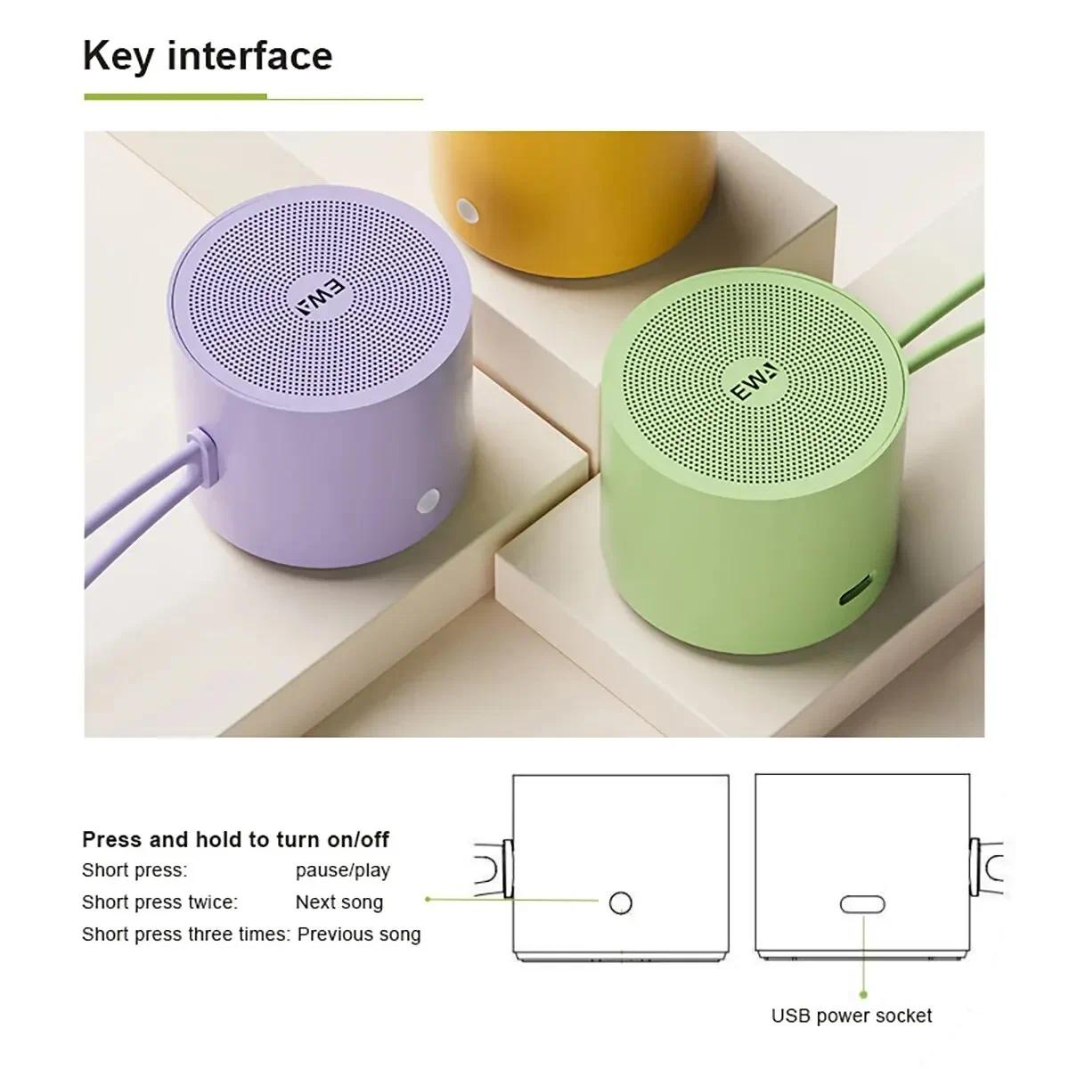 Why EWA A127 Portable Mini Bluetooth 5.0 Speaker,Retro Style Compact and Portable,Hifi Sound Tanpa wayar Bluetooth Music Stereo Speaker is Perubahan the Game in 2024