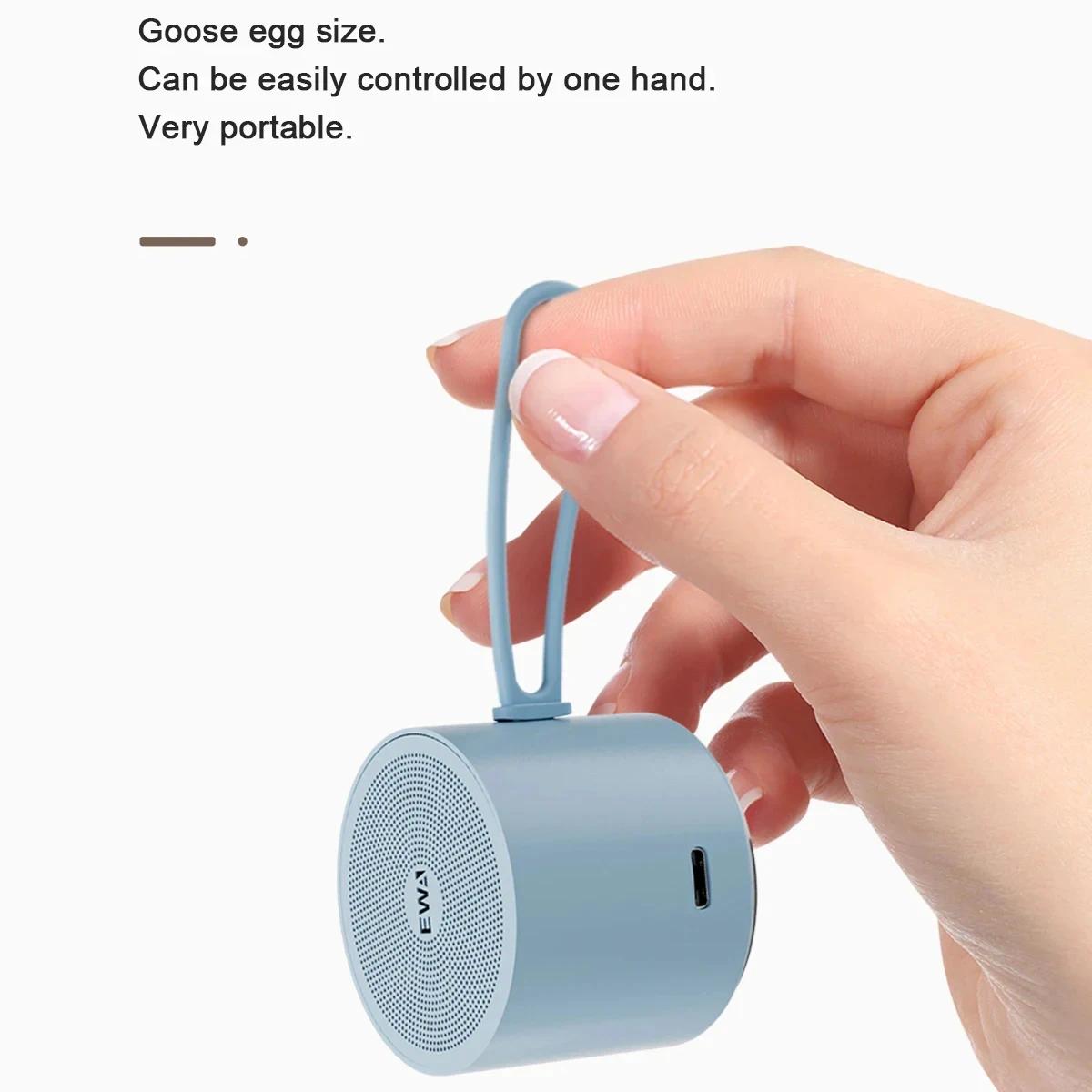 EWA A127 Portable Mini Bluetooth 5.0 Speaker,Retro Style Compact and Portable,Hifi Sound Wireless Bluetooth Music Stereo Speaker