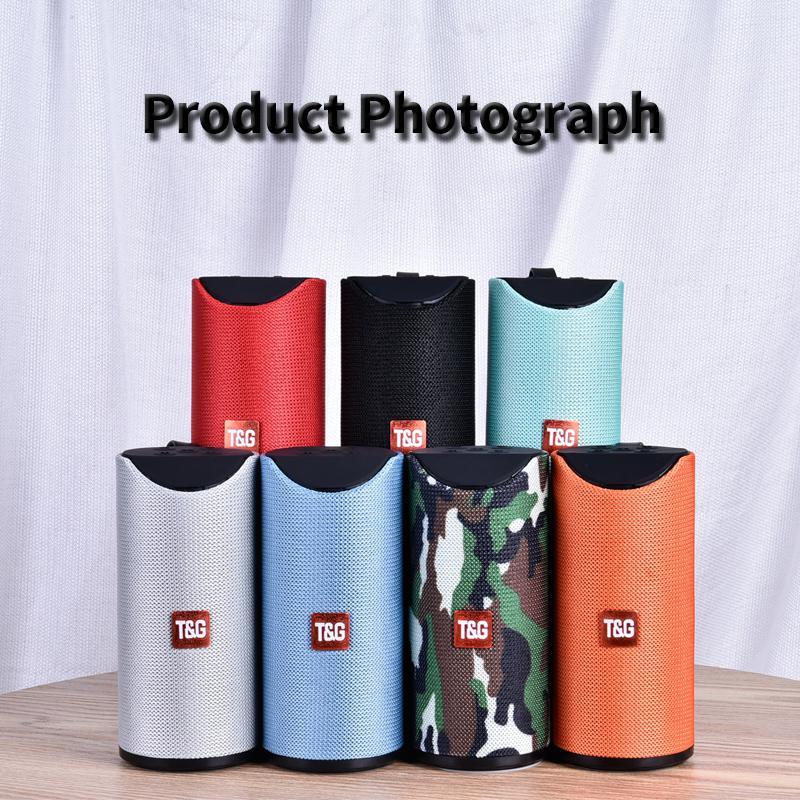 TG-113 Bluetooth Speakers Portable True Wireless Sound Box Waterproof Loudspeaker Mini Column Music Bass Outdoor Speaker