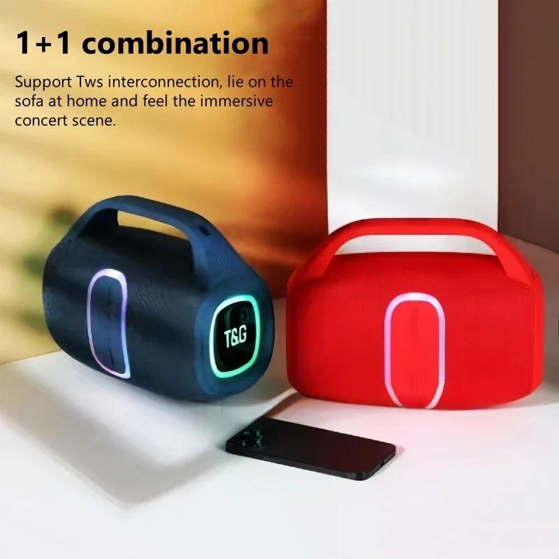 5 Surprising Benefits of Using TG-674 Drahtlos Bluetooth High Quality Stereo Bass Wasserdicht BT Speaker LED RGB Light Portable Fabric Active Speaker FM Radio