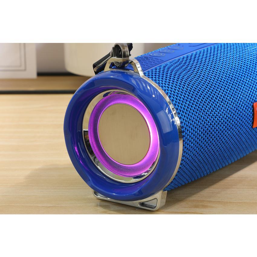 Portable Bluetooth Speaker, TG192, 2400mAh Battery, 20W Power Output, RGB LED Lighting, Wireless Connectivity, Boombox Design, Waterproof, Ideal for Outdoor Use, Stereo Subwoofer Speaker