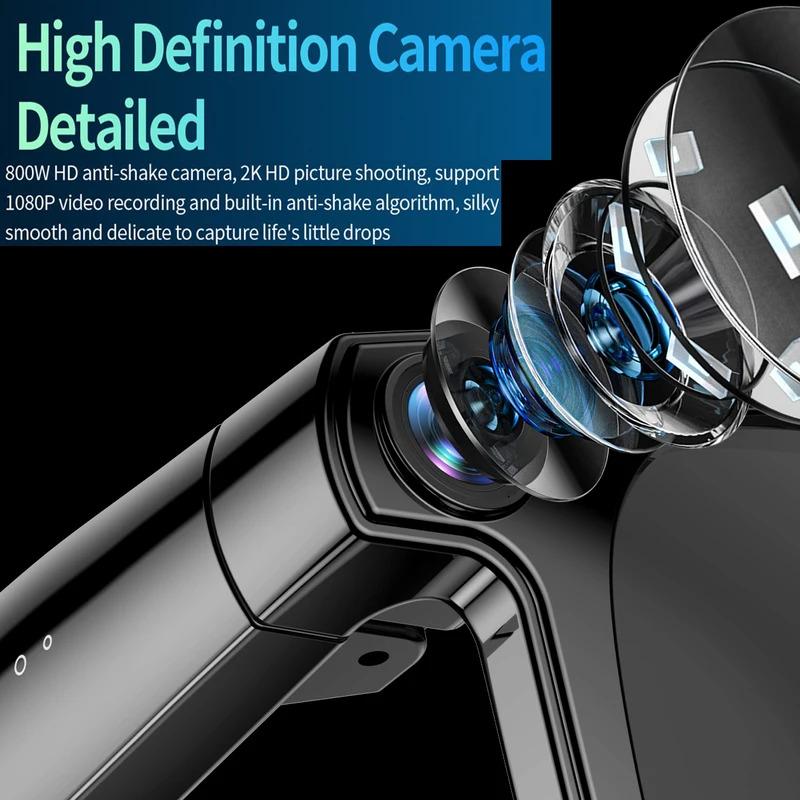 Women AI Smart Glasses 800W HD Camera Anti Blue Light The Map Translation Video Call Take Photos UV Protection Sunglasses Men - Image 2