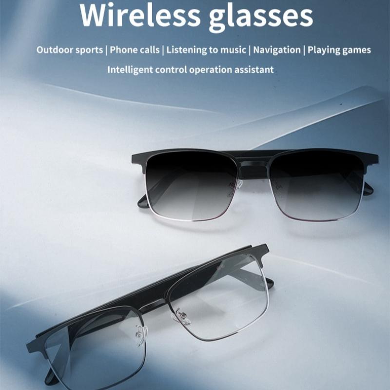 GS06 Upgrade Smart Glasses With Camera Video Recording  AI Photo  Recognition Bluetooth Call Translation Voice Assistant Glasses - Image 2