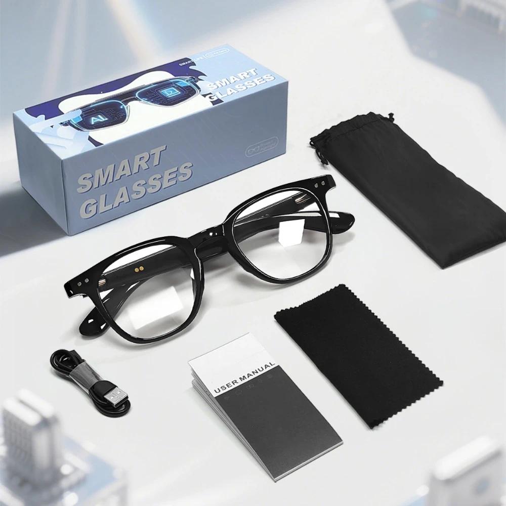 GT-52 smart glasses translation  glassesTranslation Sunglasses Voice Remote Control Music Eyewear Waterproof Eyeglasses