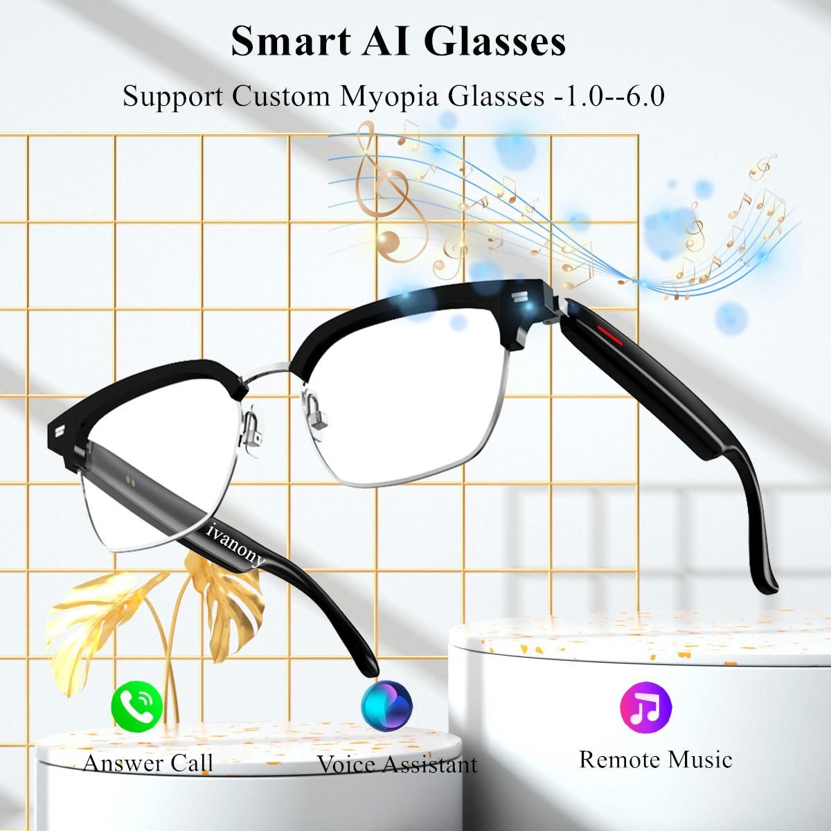 The Ultimate Guide to AI 스마트 안경 Support Custom Myopia Lenese 블루투스 통화 Remote 카메라 Play Song Voice Assistant 스마트 Prescriptions 안경: Everything You Need to Know