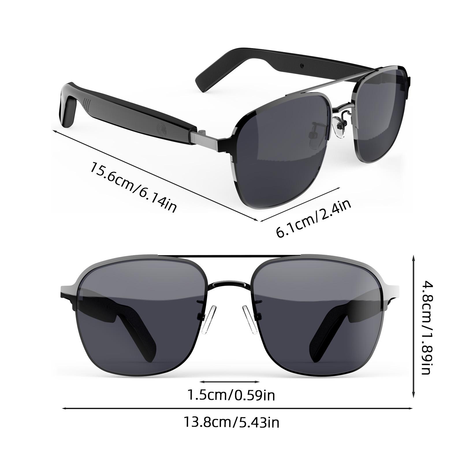 New smart glasses, support voice calls, listen to music, touch operation, fashion wear, men and women applicable