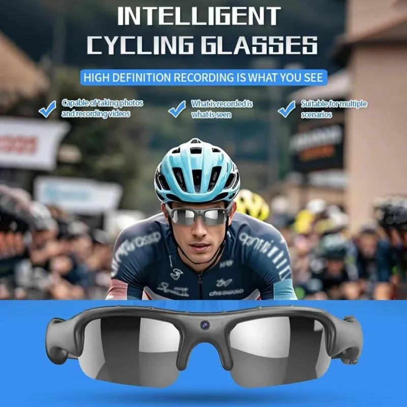 Smart Sports Glasses Outdoor Cycling HD 1080P DVR Camcorder Sun Glasses Built-in Audio Video Recording WiFi Cam Sunglasses - Image 4