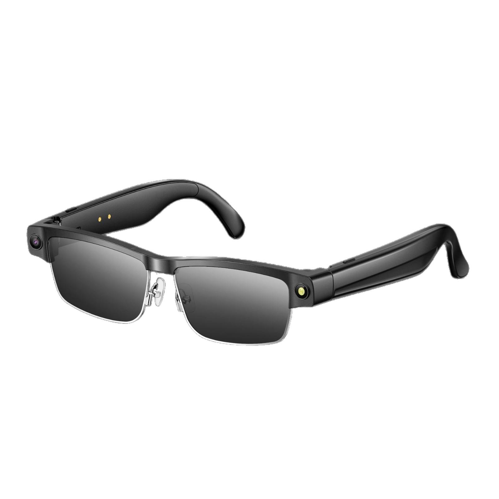 Smart Ai camera glasses 800W pixel listening to music Bluetooth call recording anti-blue light fashion sunglasses