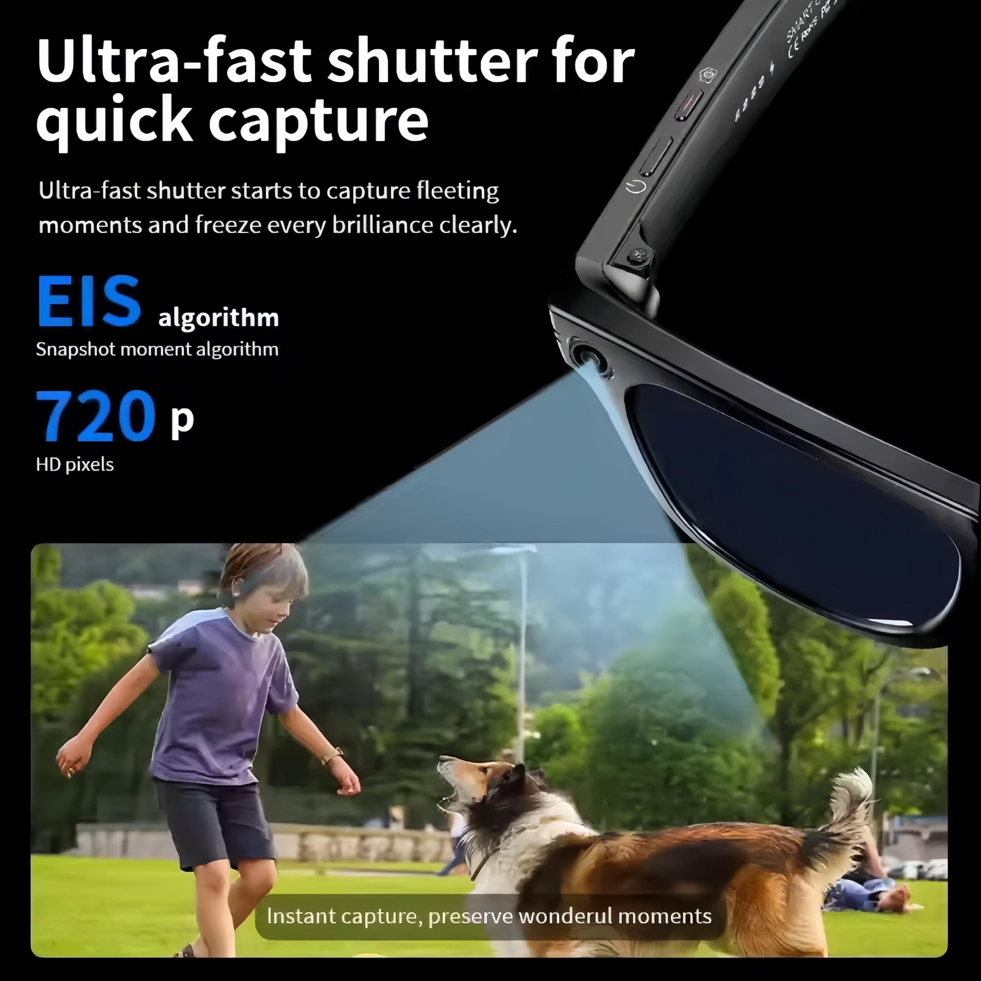 Unboxing and Review: The Novo Câmera 800W IA Óculos Homens Mudança de cor Inteligentes Tradução Óculos Gravação de fotos e vídeos Chamada à prova d'água Inteligentes Óculos de sol Experience