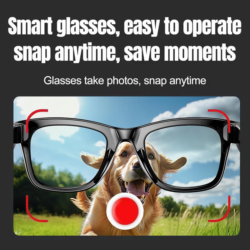 2026 Brand New 8MP Camera Glasses Color-Changing AI Smart Bluetooth Glasses Photo Video Recording Waterproof Call Smart Sunglass