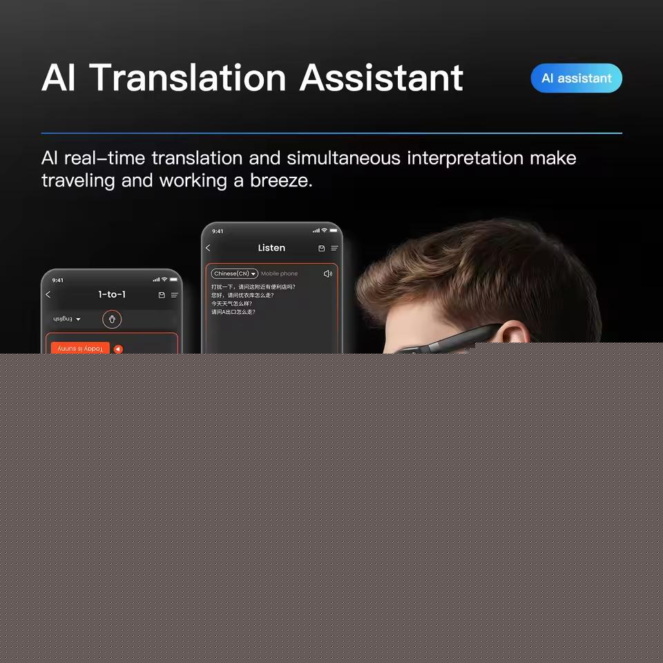 Smart glasses with AI 8K HD technology, designed for men, featuring chat capabilities, an 800MP camera, Bluetooth calling, AI translation, voice assistant control, sunglasses style, also suitable for women, new model from 2026 - Image 4