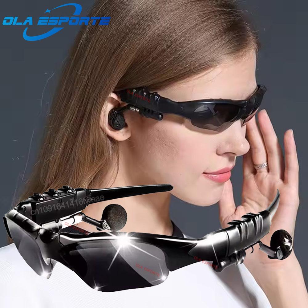 Smart Bluetooth Audio Glasses, 5.0, Ideal for Outdoor Sports and Cycling, Surround Sound Headphones, Supports Music Playback and Calls, Polarized Sunglasses