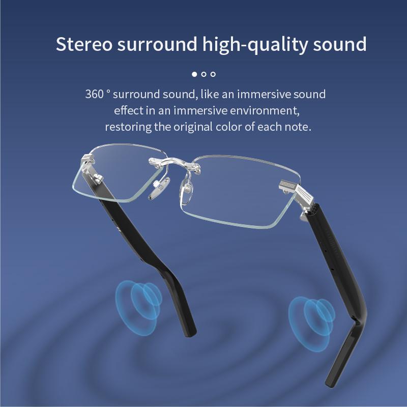 Smart Glasses G06-T Outdoor Sports, Leisure, Music, Suitable for Men and Women, Fashionable Blue Light Blocking Glasses - Image 3