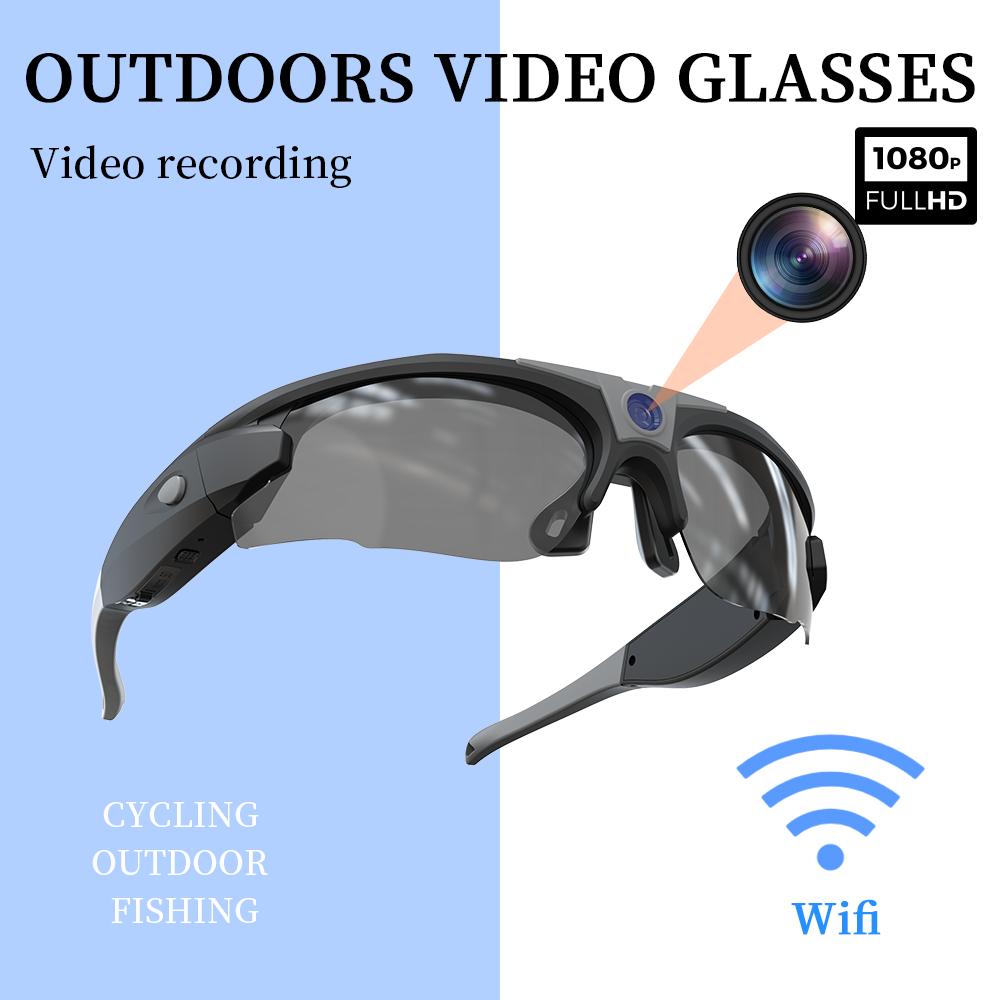 Smart Glasses, FPV HD 4K, WiFi Camera, 1080P Video Recording, Mini Wireless Body Camera, Perfect for Vlogging, Action POV, Sports, Motorcycling, Cycling - Image 4