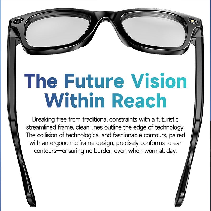 Smart Glasses Record Video AI Photo Sunglasses Men Women Translator Bluetooth Call Outdoor Music Touch Eyewear Shades UV400 - Image 2