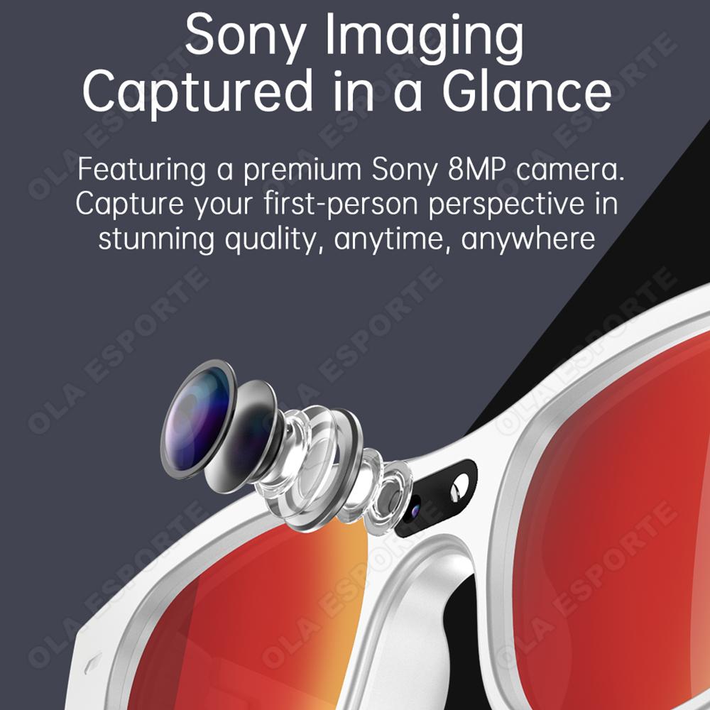 2026 New Smart Glasses with Camera Video Recording AI Photo Recognition Bluetooth Call Voice Translation Sunglasses Men Women