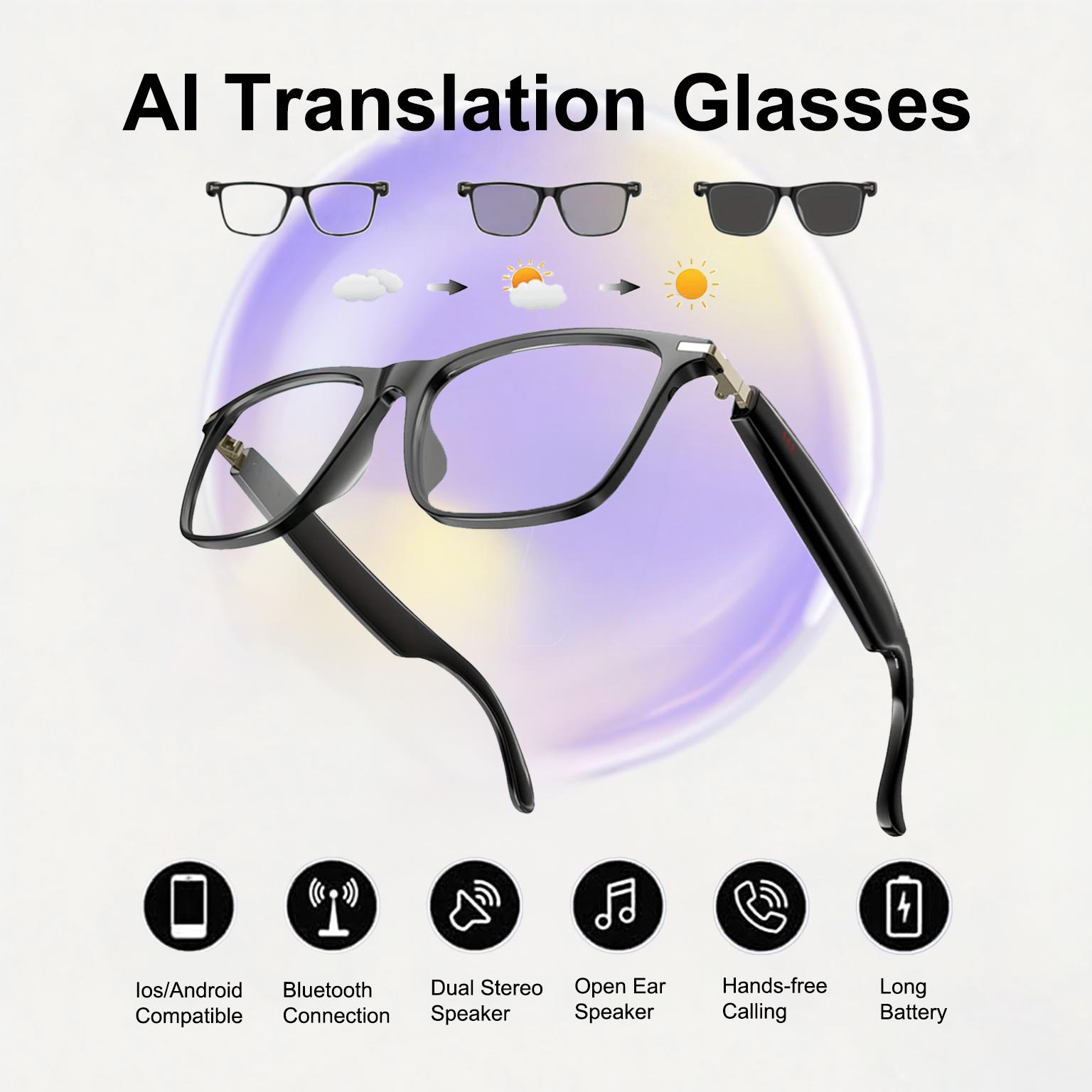 Expert Review: Is AI Terjemahan Cermin mata pintar with photochromic lenses, support 160+ languages real-time translation Worth the Investment?