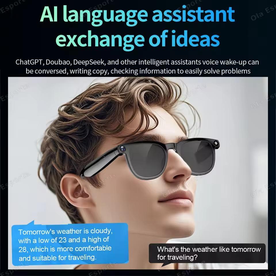 Real User Stories: How สมาร์ท glasses with new HD AI camera, 800W resolution, บลูทูธ connectivity, voice call functionality, AI conversation recognition, voice assistant, ideal for sports, model CY01 Changed Their Lives