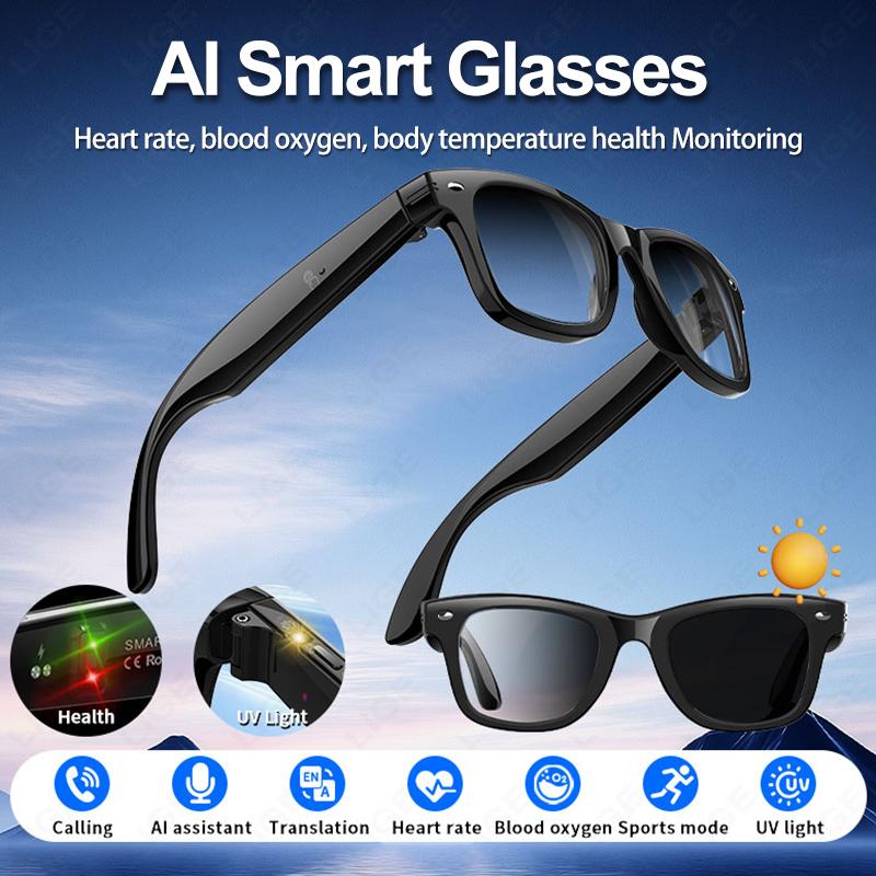 Expert Review: Is 뉴 AI 스마트 안경 Heart Rate Blood Oxygen Temperature Monitoring 안경 번역 선글라스 블루투스 통화 Music Eyeglass Worth the Investment?