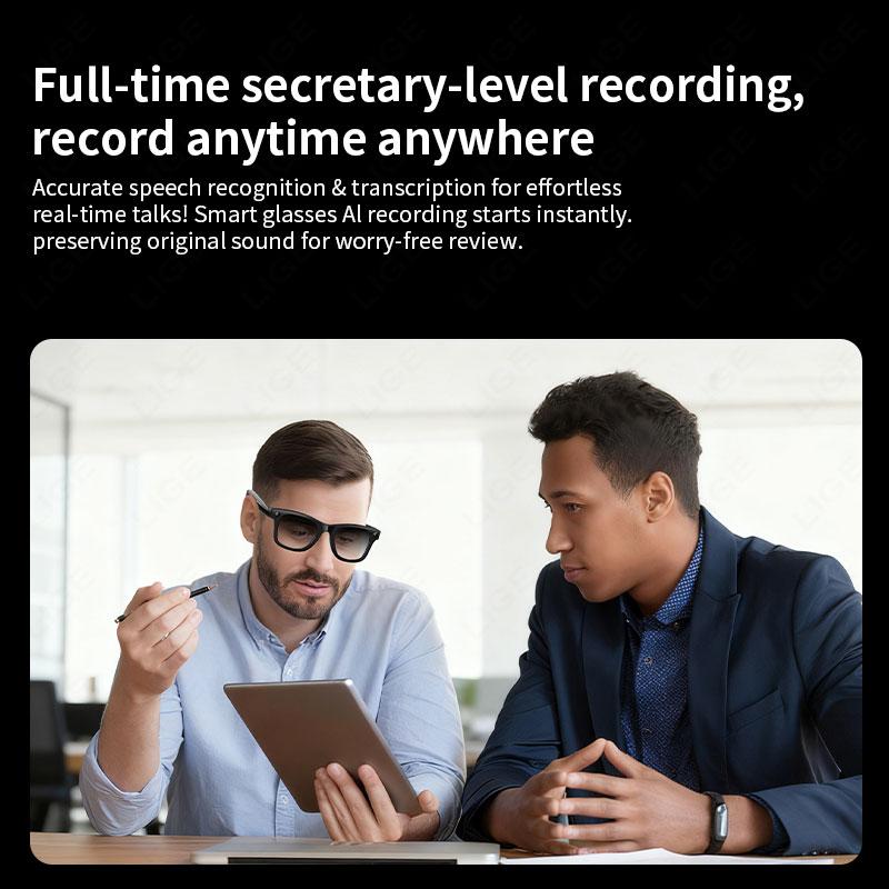 Why LIGE Neu 500W Kamera Brille Bluetooth Smartbrille with Kamera Voice Anruf Music Smart Sonnenbrille Video Sound Record KI Brille is Wechselnd the Game in 2024