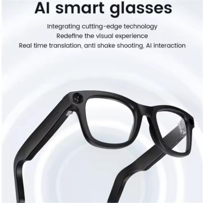 E03L Smart AI Glasses 800Wpixel Shooting Camera E03 HD Photo Video Voice Call Translation Glasses Music Earphones Wearable