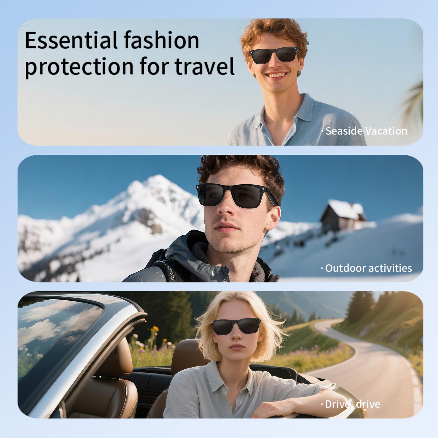 Real User Stories: How 2025 แว่นตาสมาร์ท  AI แปล กล้อง Control บลูทูธ การโทร Headphones Fashionable แว่นแดด Intelligent ผู้ชาย Women Gifts Changed Their Lives