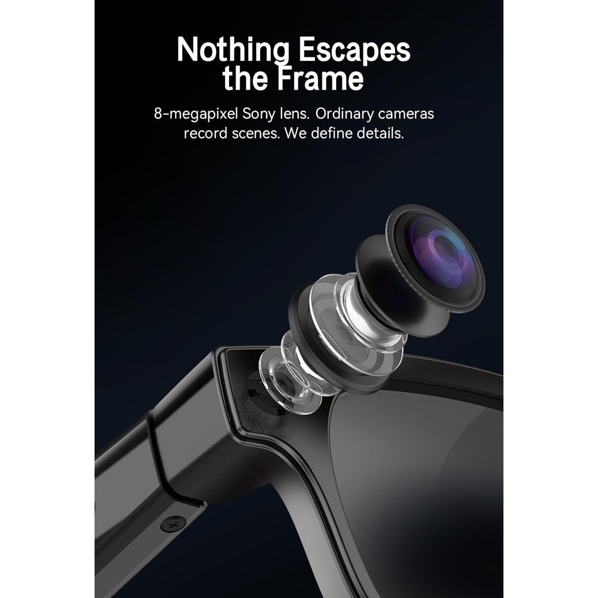 Discover the Revolutionary Features of KI Smartbrille, 6K Resolution, Kamera, Bluetooth Anrufing, Voice Assistant, Music Player, Übersetzung, Fotochromic Brille, Compatible with Xiaomi