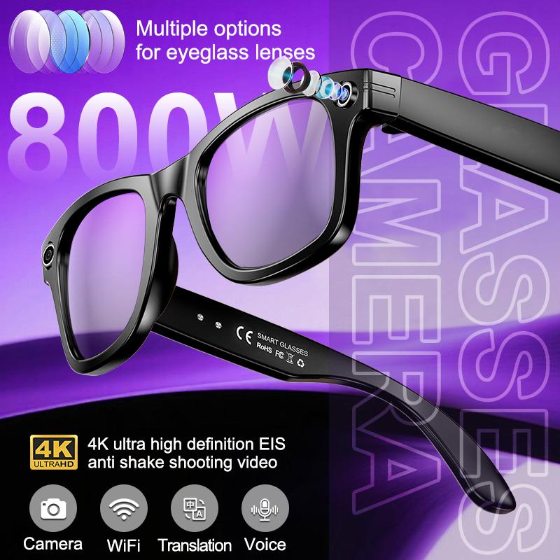 Why KI Smartbrille, Herren’s, 800W Kamera, KI Übersetzung, Voice Anrufing, Bluetooth Connectivity, WiFi Connectivity, 4K HD Resolution, Wasserdicht, Blue Light Protection, Suitable for Women, Neuly Launched in 2025 is Wechselnd the Game in 2024