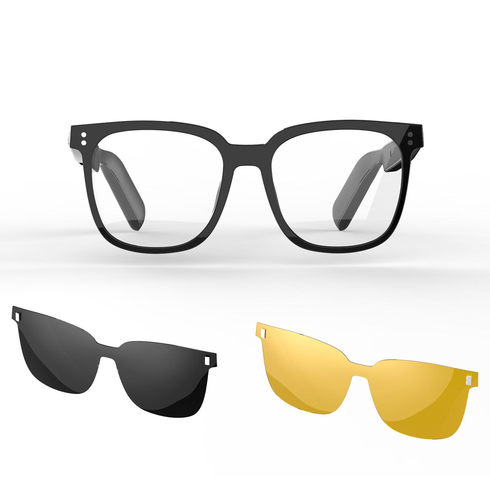 Why SG-19 Pro All-in-One แว่นแดด Clear Lenses Combo with บลูทูธ ทนทน้ำ Dual Mic Noise Cancellation แว่นตาสมาร์ท 80+80mAh is เปลี่ยน the Game in 2024