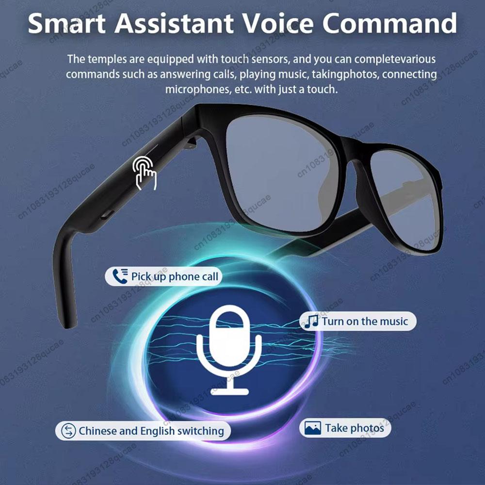 Smart Glasses Headset Bluetooth Call Smart Sunglasses Outdoor UV Protection Travel Runing Cycling Smart Sunglasses for Men Women - Image 3