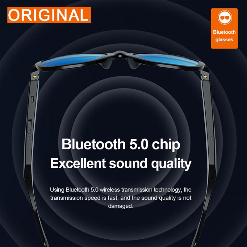 Original Lecoo C8 Glasses Earphones Wireless Bluetooth 5.0 Outdoor Sport Headphones HiFi Stereo HD Mic Call Headset Long Standby